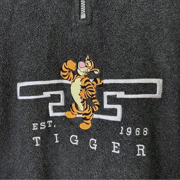 Vintage Disney Store Tigger Fleece, Size Medium - Picture 5 of 7